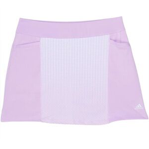 Adidas Girl’s Printed Golf Tennis Skort Bliss Lilac Size XL NWT